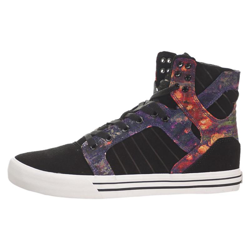 Zapatillas Altas Supra Argentina Hombre - SKYTOP Negras Multicolor (NYXLZ-5764)